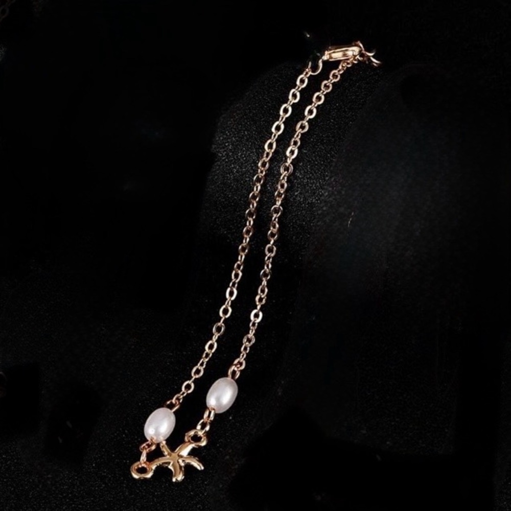 Gold Chain Anklet/Bracelet Charm Gift Beach
Adjustable Boho Dainty